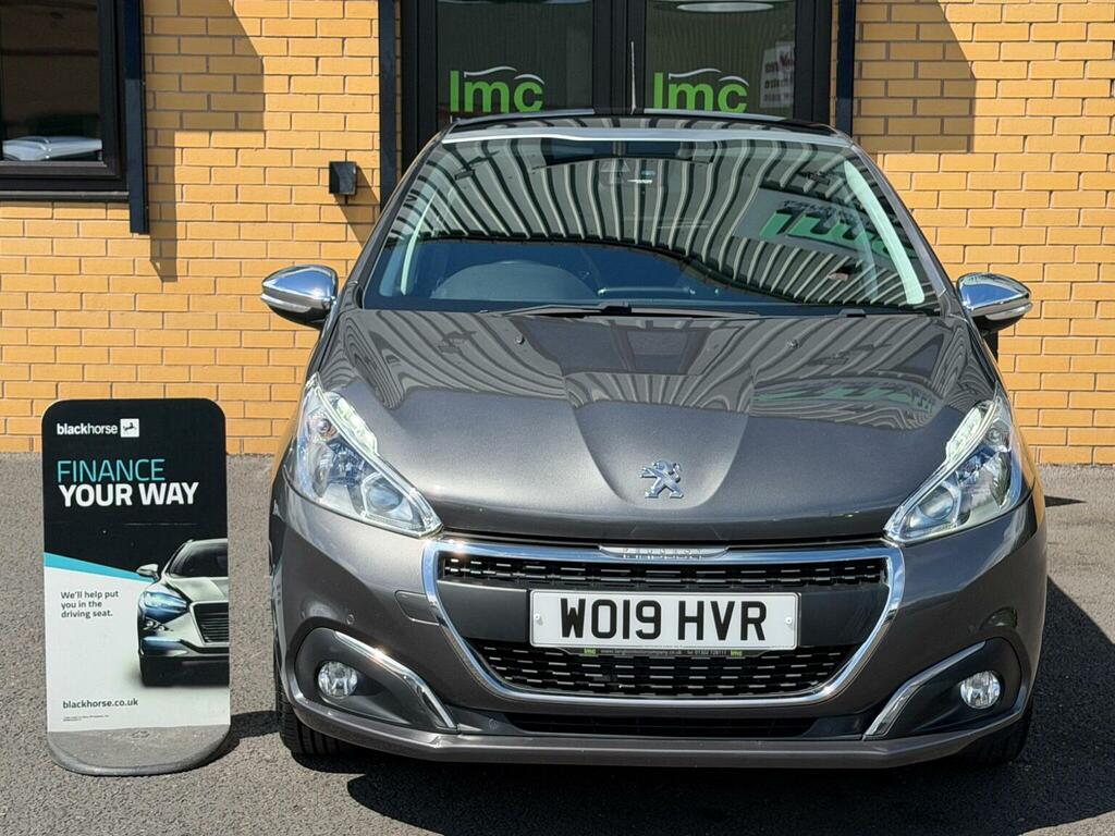 Peugeot 208 Hatchback 1.2 Puretech Tech Edition Euro 6 Ss 5 WO19HVR Grey #4