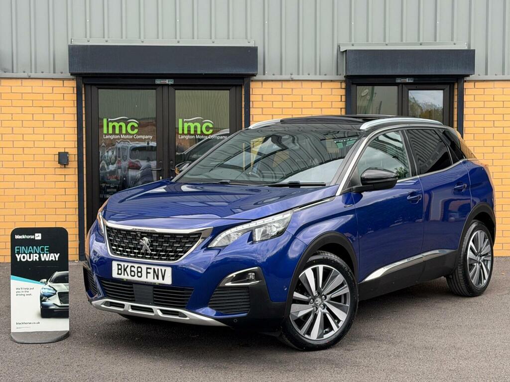 Peugeot 3008 Suv 1.2 Puretech Gt Line Euro 6 Ss 201868 Blue