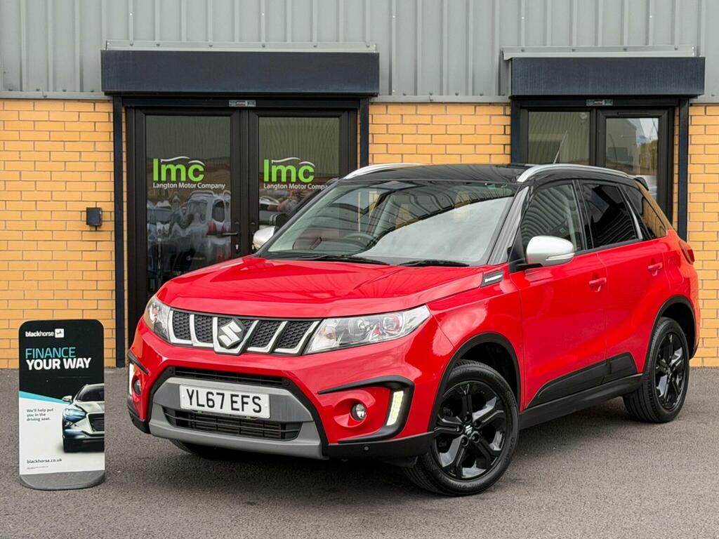 Suzuki Vitara Suv 1.4 Boosterjet S Allgrip Euro 6 Ss 201 Red