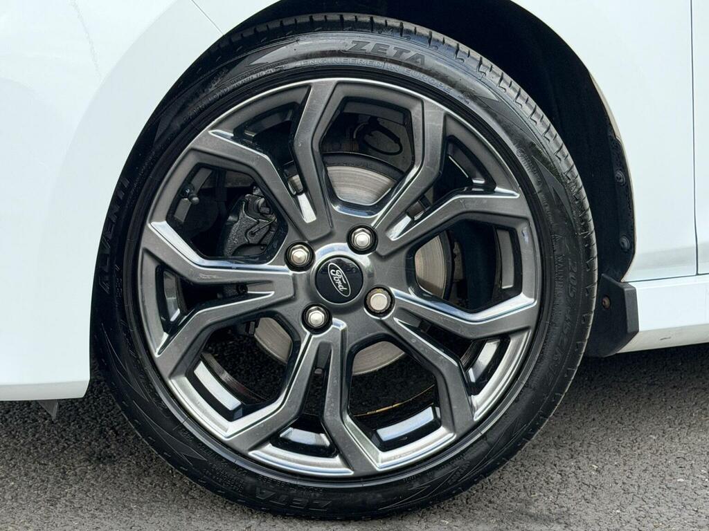Ford Fiesta Hatchback 1.0T Ecoboost St-line Euro 6 Ss WO68YMG White #3