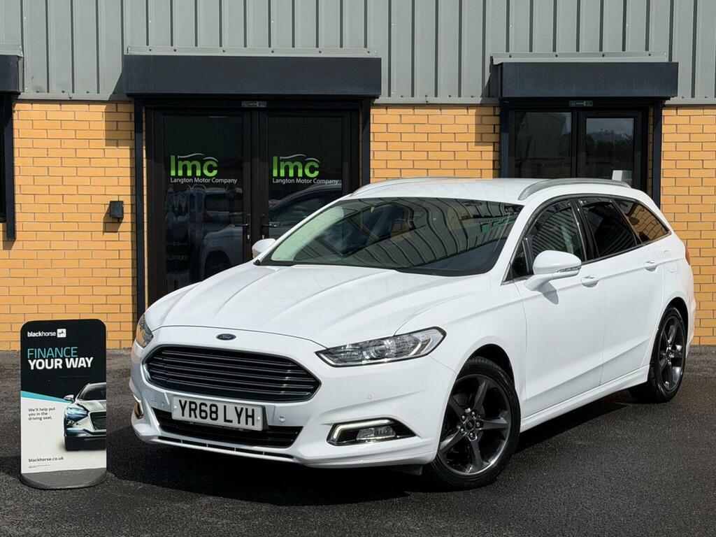 Ford Mondeo 2.0 Tdci Titanium Edition Powershift Euro 6 Ss White