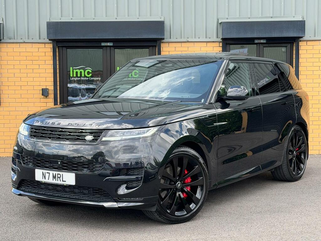 Land Rover Range Rover Sport 3.0 D350 Mhev First Edition 4Wd Euro 6 Ss Black