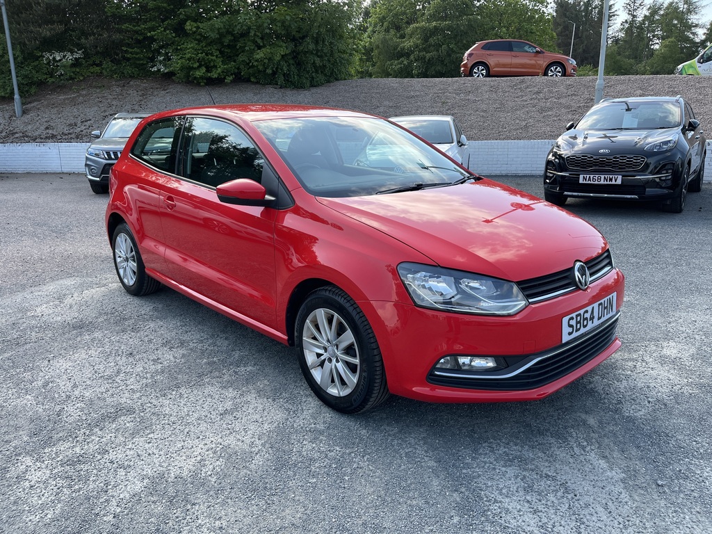 Volkswagen Polo 1.0 75 Se Red #2