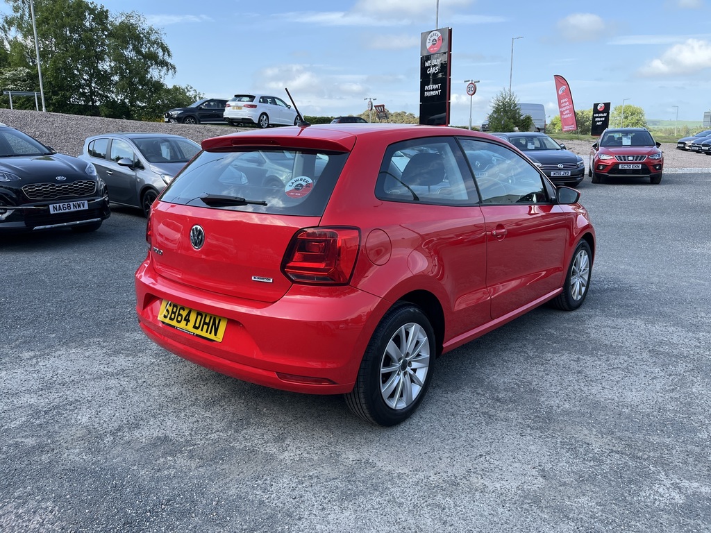 Volkswagen Polo 1.0 75 Se Red #4