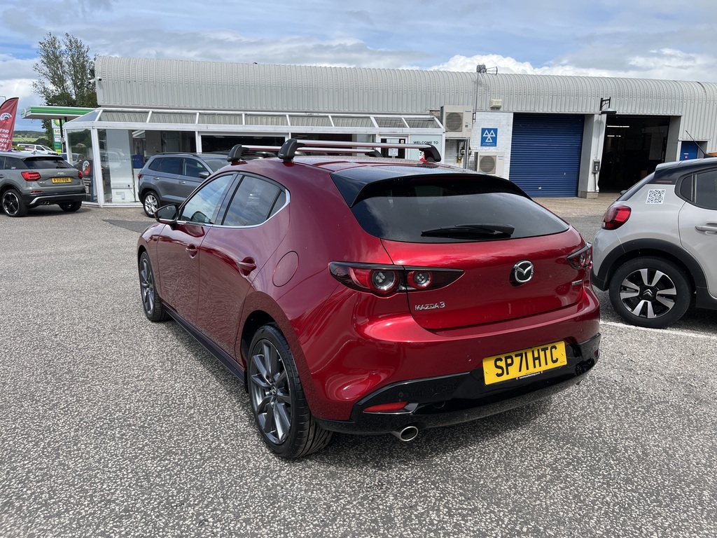 Mazda 3 2.0 E-skyactiv G Mhev Sport Lux Red #5
