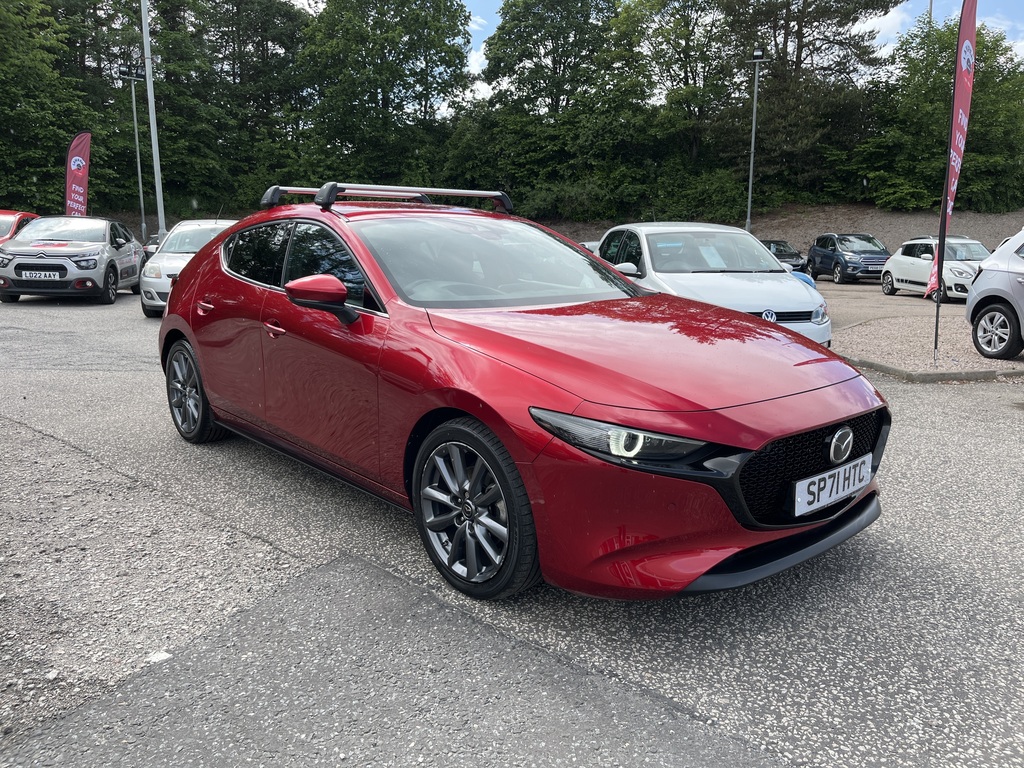 Mazda 3 2.0 E-skyactiv G Mhev Sport Lux Red #2