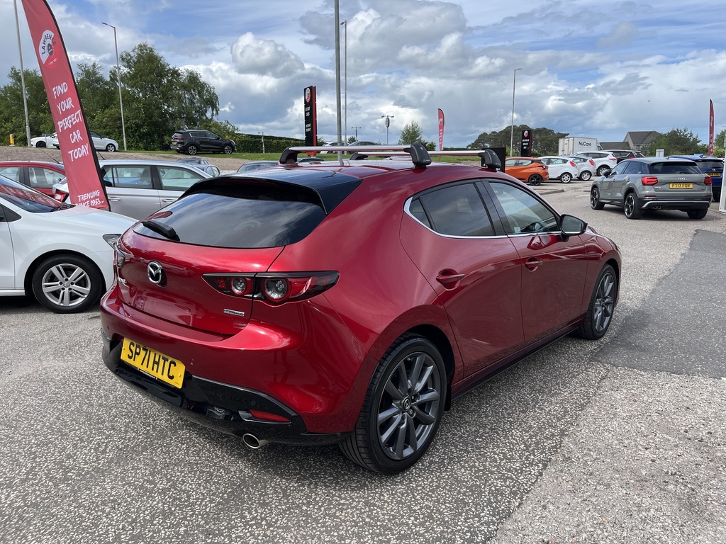 Mazda 3 2.0 E-skyactiv G Mhev Sport Lux Red #4