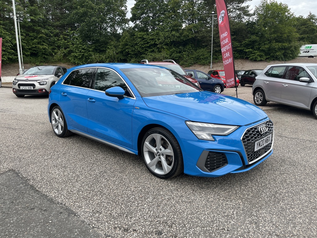 Audi A3 35 Tfsi S Line Blue