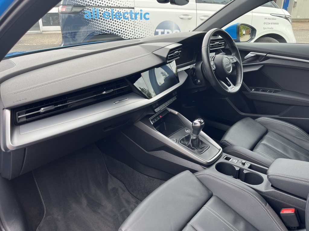Audi A3 35 Tfsi S Line YM20MBX Blue #6
