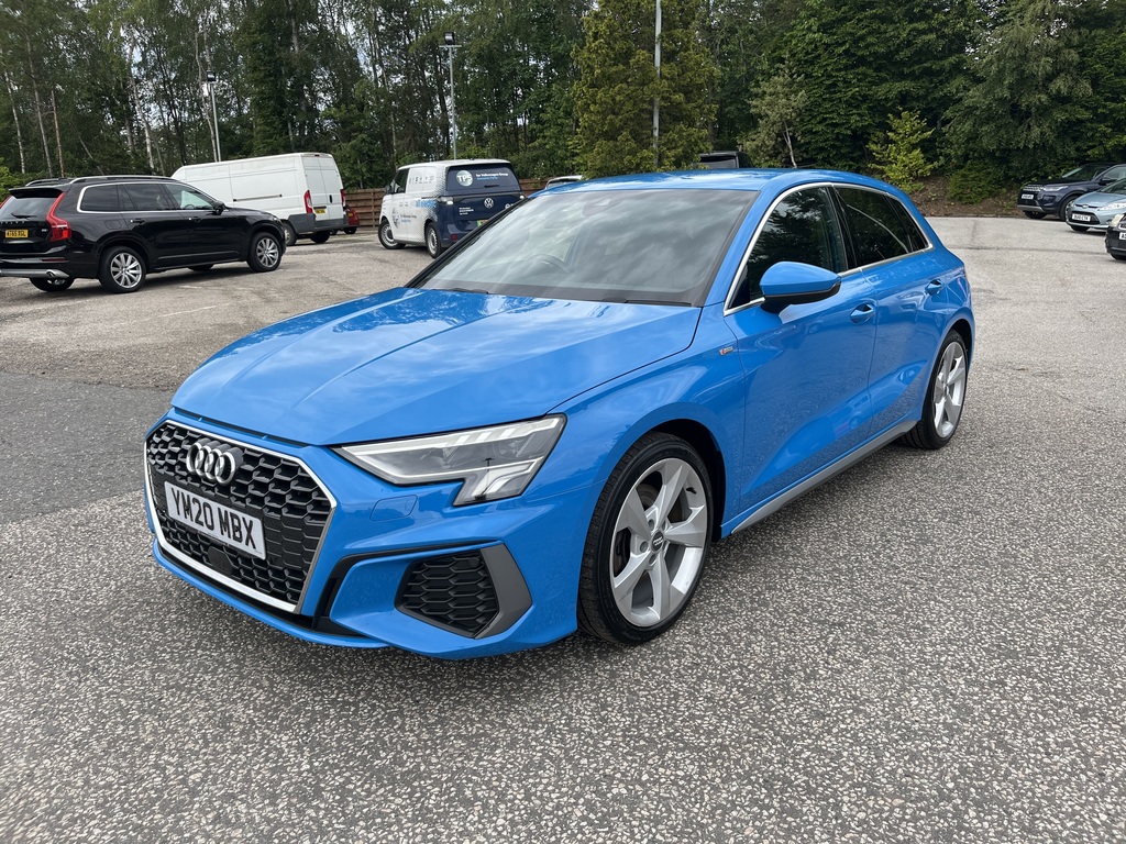 Audi A3 35 Tfsi S Line YM20MBX Blue #5