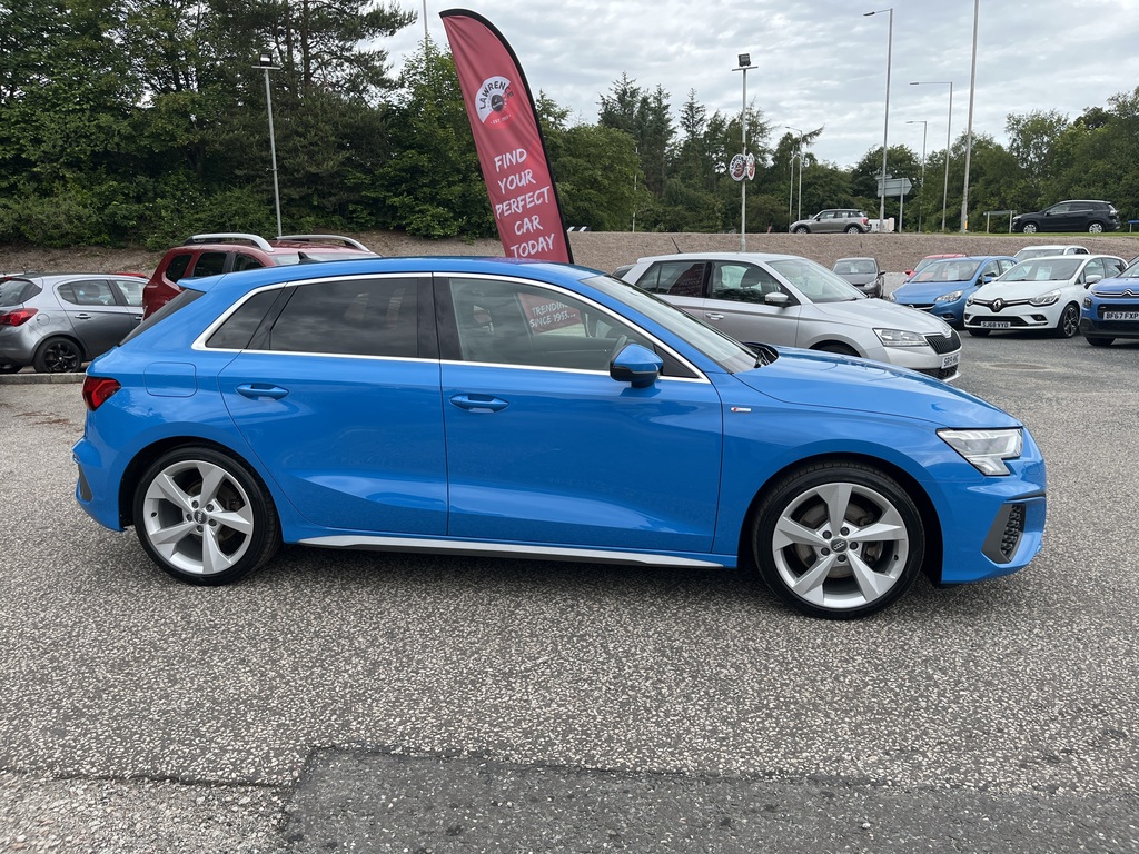 Audi A3 35 Tfsi S Line YM20MBX Blue #2