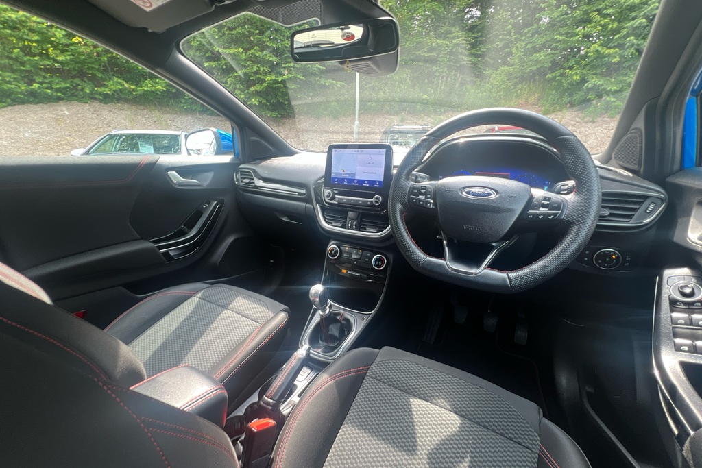 Ford Puma 1.0 Ecoboost Hybrid Mhev St-line SA71GHX Blue #6