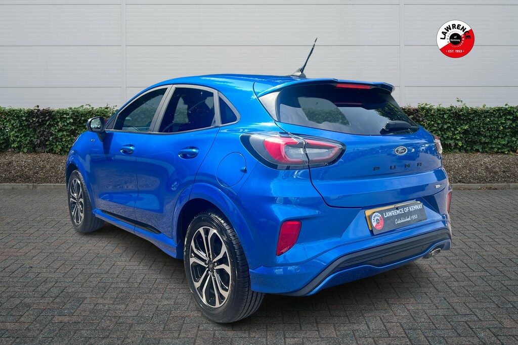 Ford Puma 1.0 Ecoboost Hybrid Mhev St-line SA71GHX Blue #2
