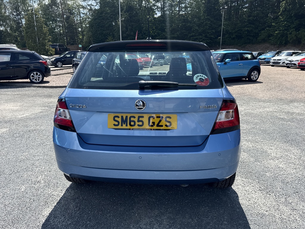 Skoda Fabia 1.2 Tsi 90 Se SM65GZS Blue #4
