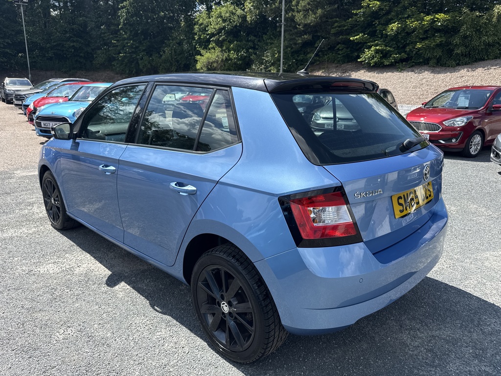 Skoda Fabia 1.2 Tsi 90 Se SM65GZS Blue #5