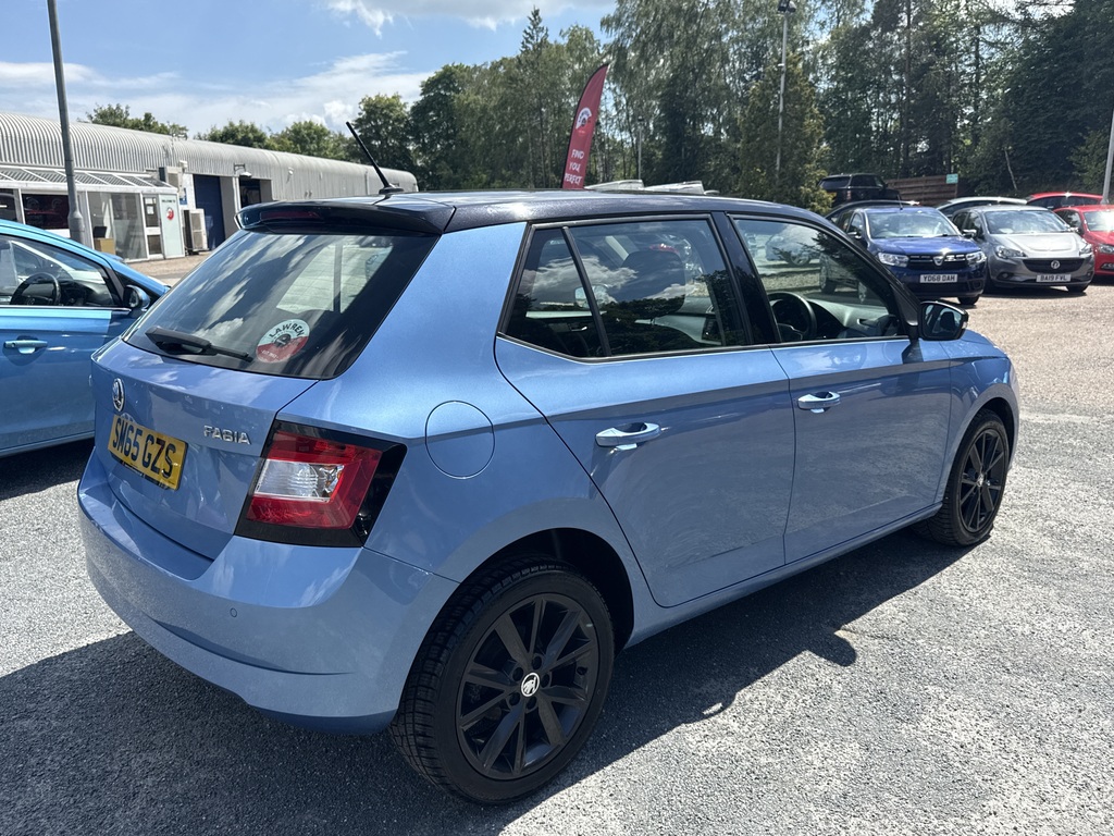 Skoda Fabia 1.2 Tsi 90 Se SM65GZS Blue #3
