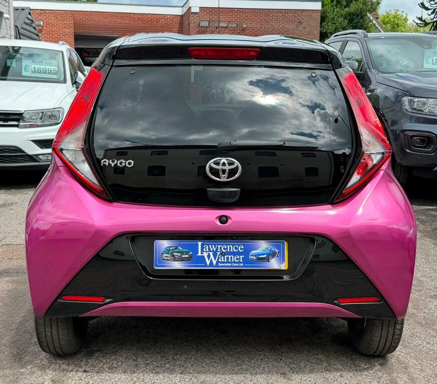 Toyota Aygo 1.0 Vvt-i X-cite Euro 6 YO18BVD Purple #6