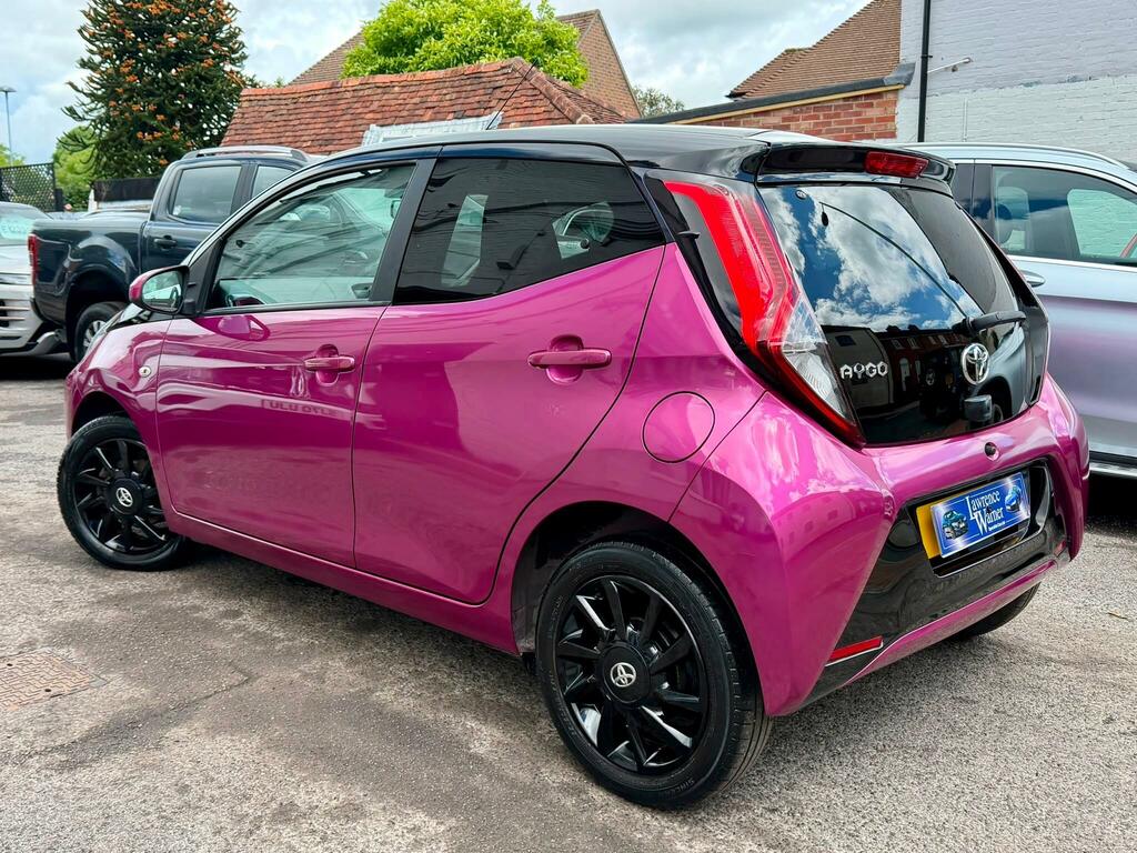 Toyota Aygo 1.0 Vvt-i X-cite Euro 6 YO18BVD Purple #5