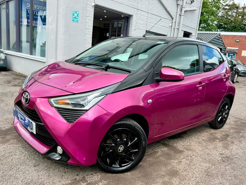 Toyota Aygo 1.0 Vvt-i X-cite Euro 6 YO18BVD Purple #2