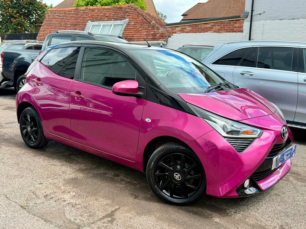 Toyota Aygo 1.0 Vvt-i X-cite Euro 6 YO18BVD Purple #4
