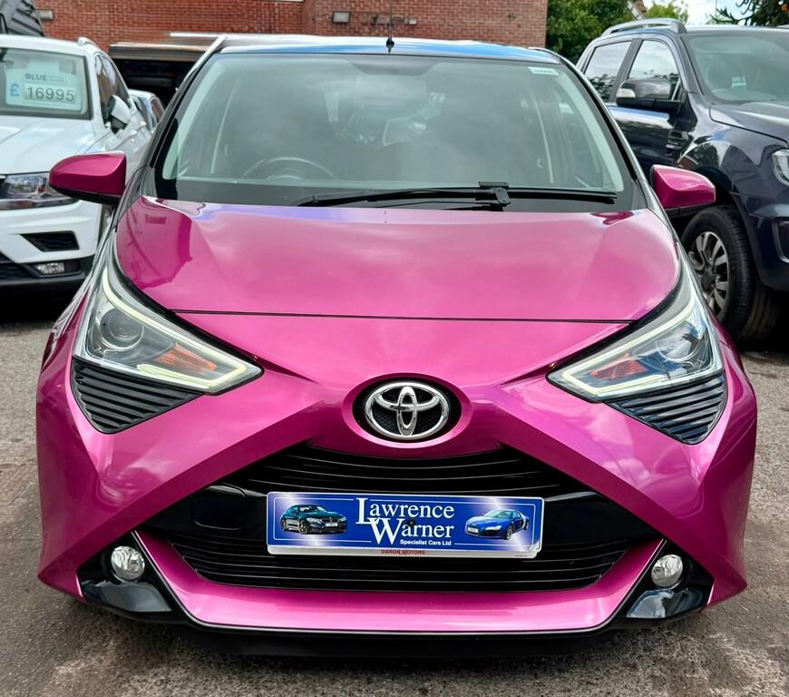 Toyota Aygo 1.0 Vvt-i X-cite Euro 6 YO18BVD Purple #3