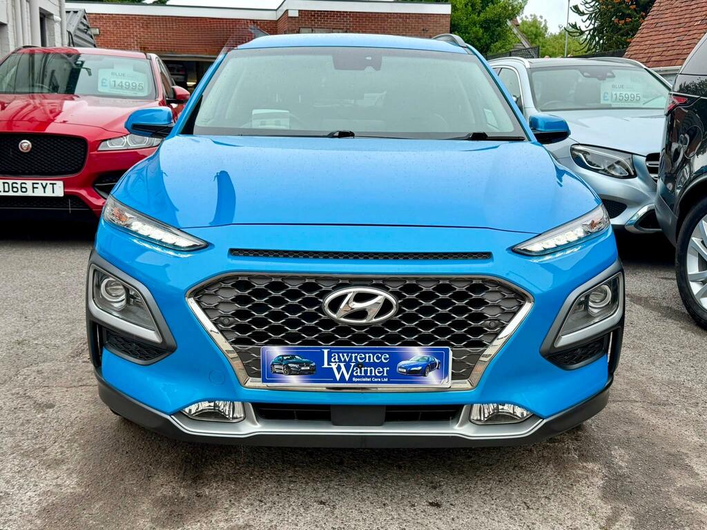 Hyundai Kona 1.6 H-gdi Premium Se Dct Euro 6 Ss GY69KHB Blue #3