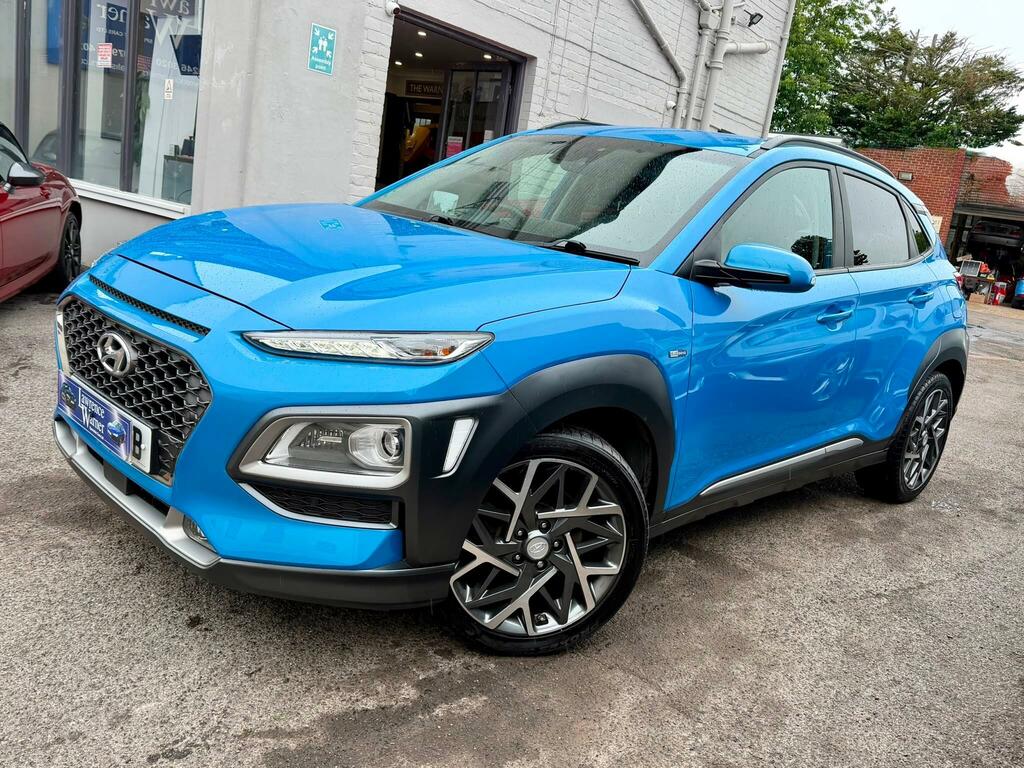 Hyundai Kona 1.6 H-gdi Premium Se Dct Euro 6 Ss GY69KHB Blue #4