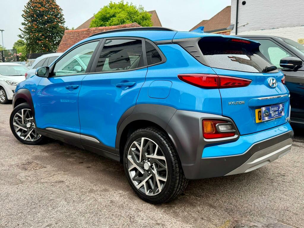 Hyundai Kona 1.6 H-gdi Premium Se Dct Euro 6 Ss GY69KHB Blue #5