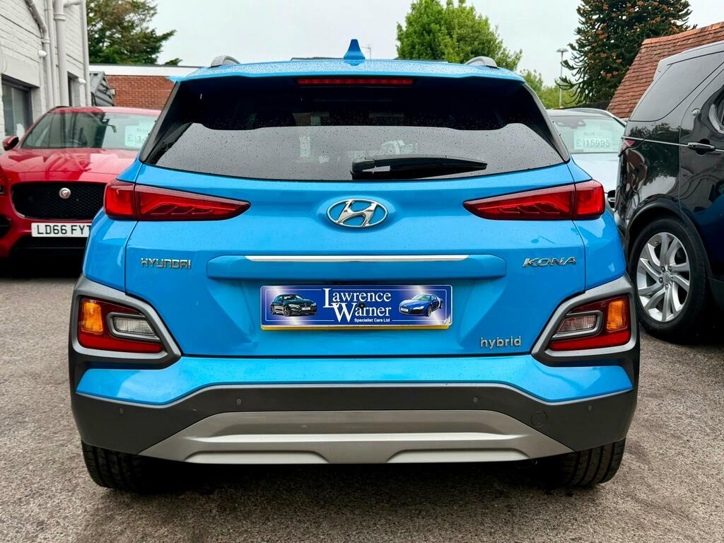 Hyundai Kona 1.6 H-gdi Premium Se Dct Euro 6 Ss GY69KHB Blue #6
