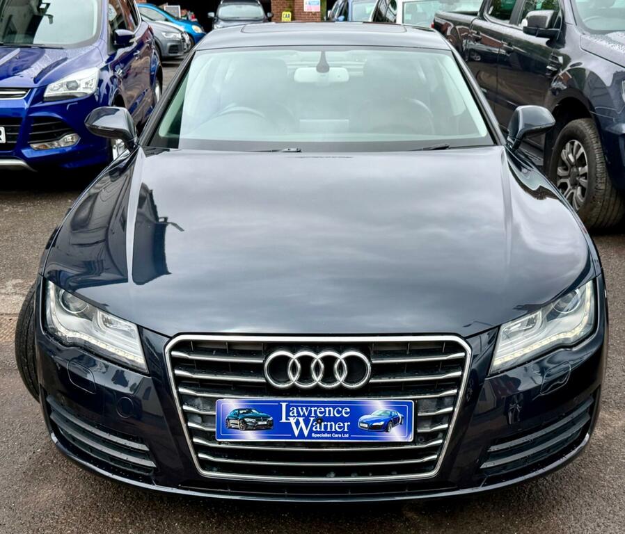 Audi A7 3.0 Tdi V6 Se Sportback Multitronic Euro 5 Ss 5 Blue #3