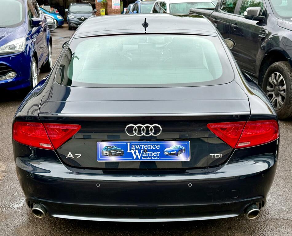 Audi A7 3.0 Tdi V6 Se Sportback Multitronic Euro 5 Ss 5 Blue #6