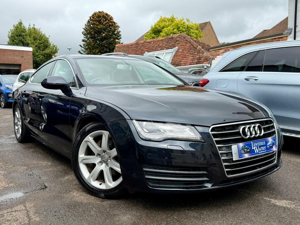 Audi A7 3.0 Tdi V6 Se Sportback Multitronic Euro 5 Ss 5 Blue #4