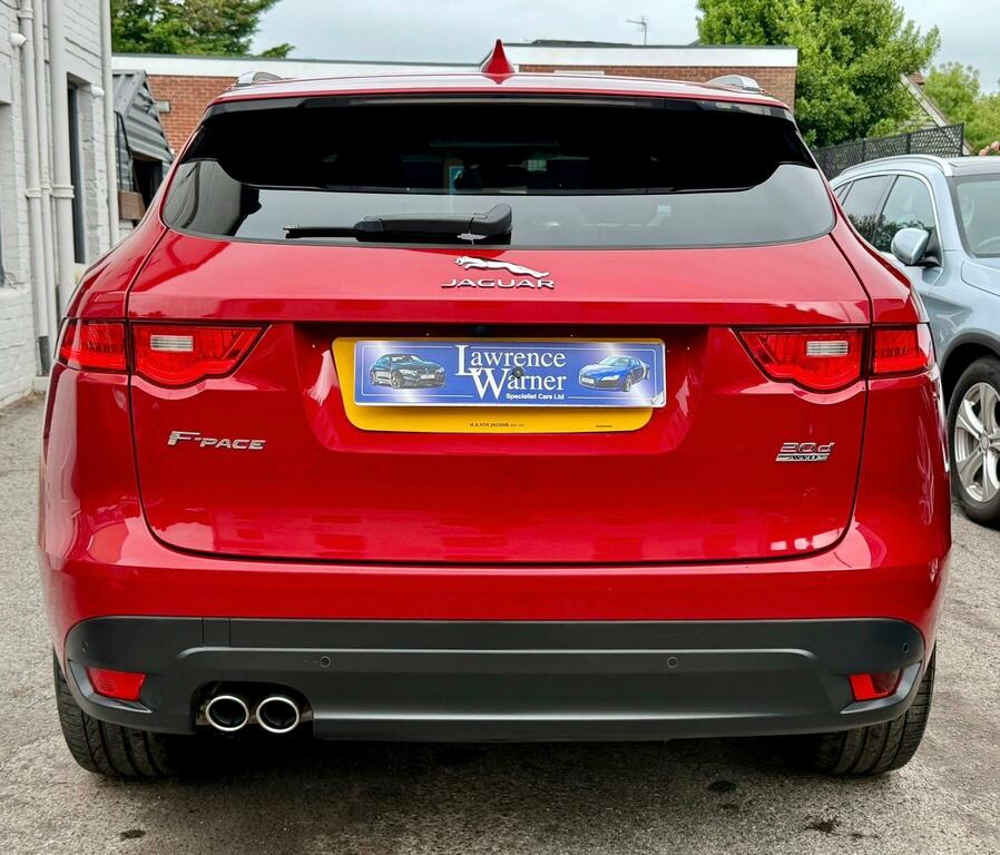 Jaguar F-Pace 2.0 D180 R-sport Awd Euro 6 Ss Red #6