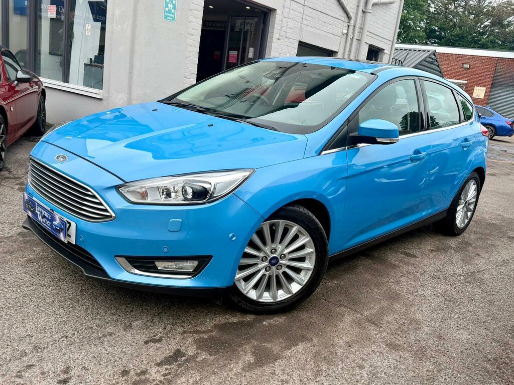 Ford Focus 1.0T Ecoboost Titanium X Euro 6 Ss Blue #4