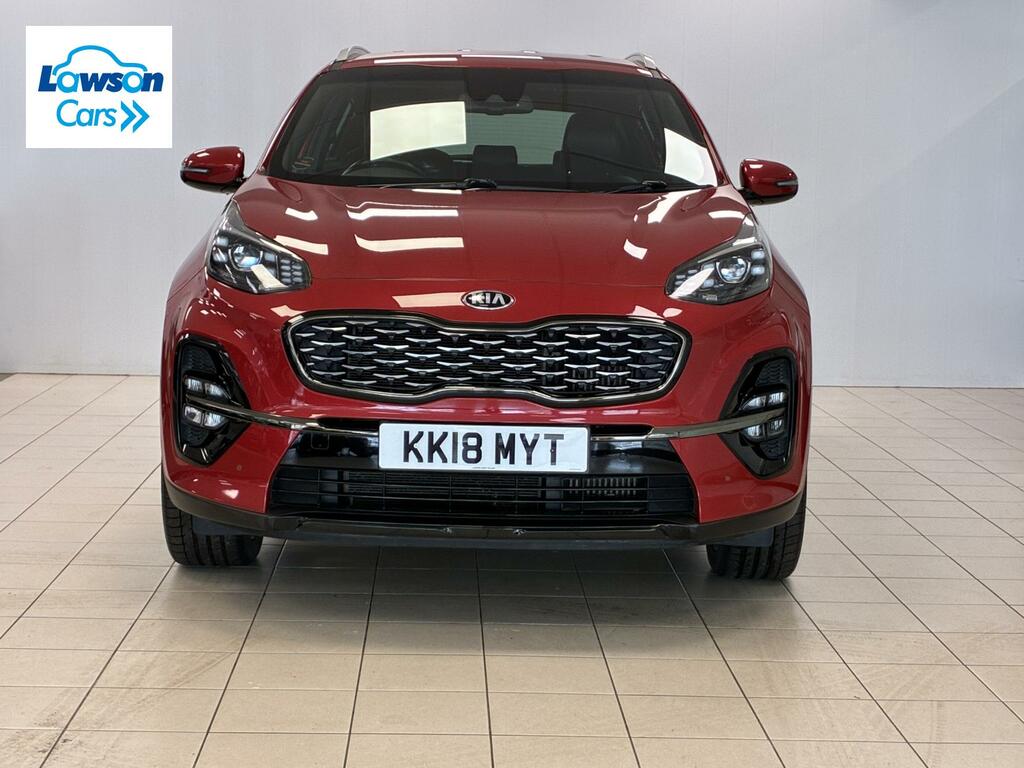 Kia Sportage 1.6 T-gdi Gt-line Suv Euro 6 S KK18MYT Red #2