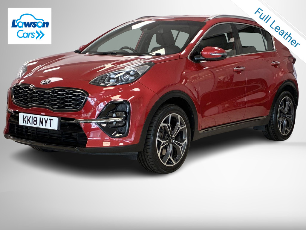 Kia Sportage 1.6 T-gdi Gt-line Suv Euro 6 S Red