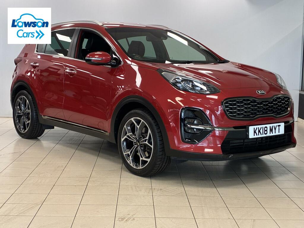 Kia Sportage 1.6 T-gdi Gt-line Suv Euro 6 S KK18MYT Red #3