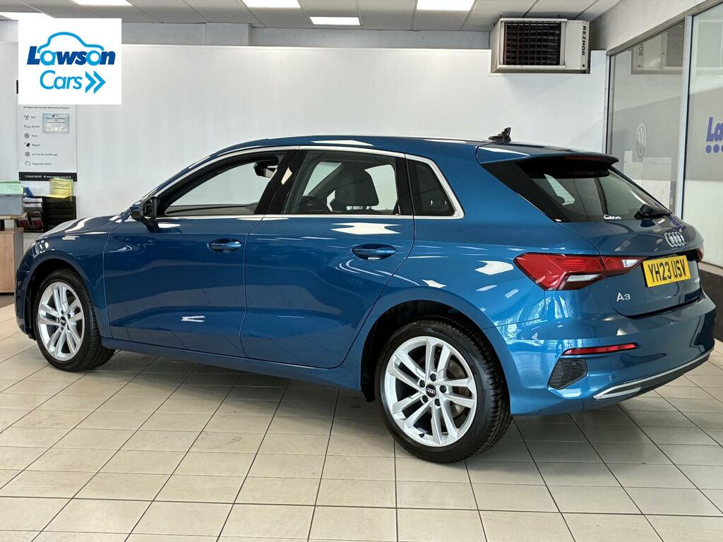 Audi A3 1.0 Tfsi 30 Sport Sportback Euro YH23USV Blue #4
