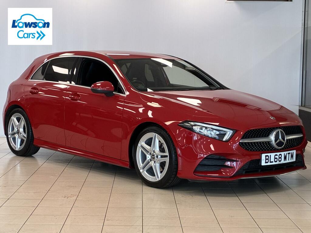 Mercedes-Benz A Class 1.3 A180 Amg Line Executive Hatchback BL68WTM Red #3