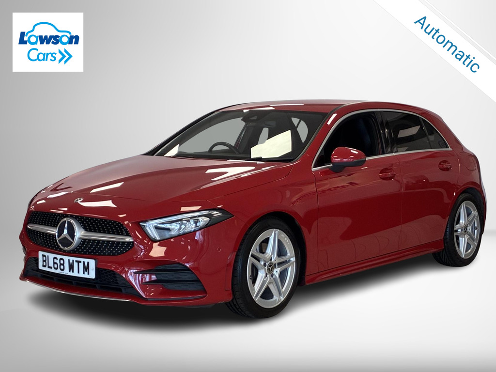 Mercedes-Benz A Class 1.3 A180 Amg Line Executive Hatchback Red