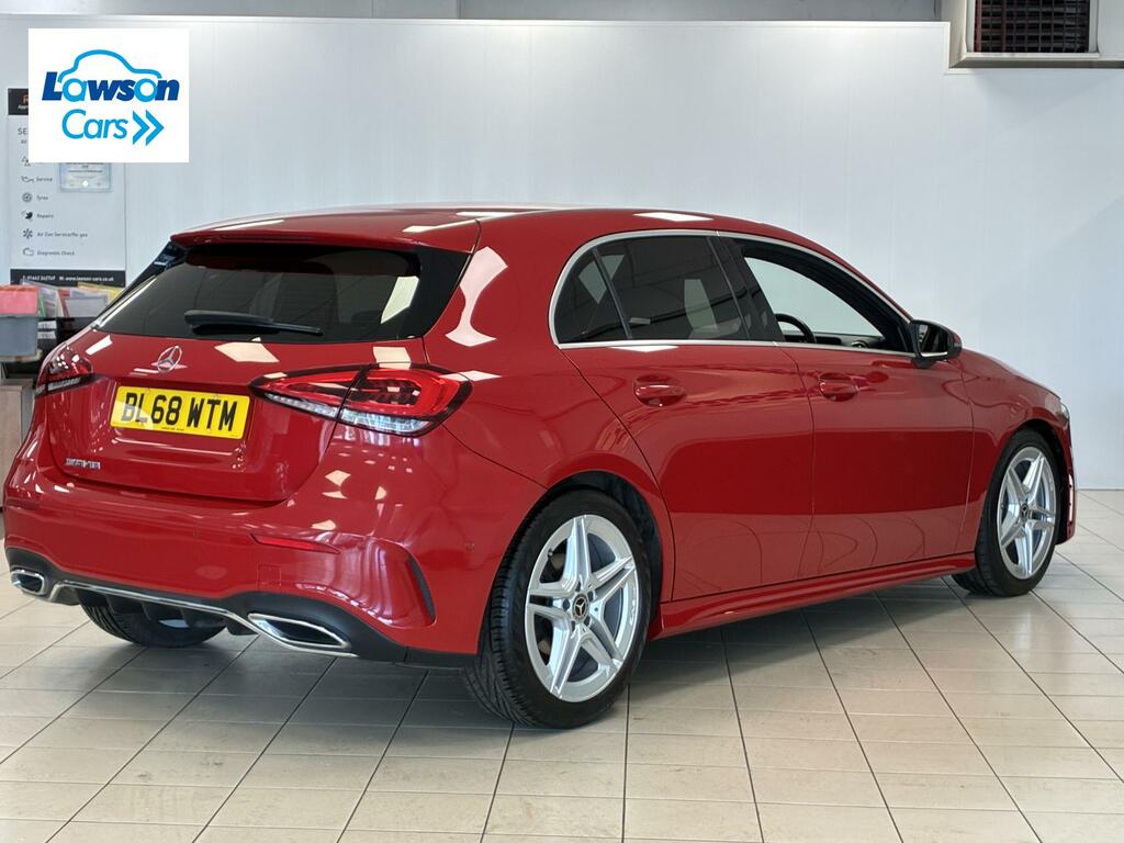 Mercedes-Benz A Class 1.3 A180 Amg Line Executive Hatchback BL68WTM Red #4