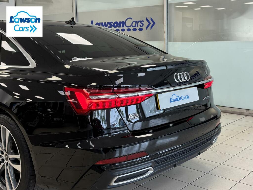Audi A6 Saloon Saloon Black #12