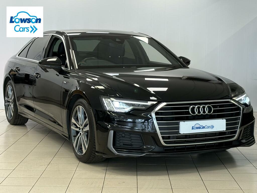 Audi A6 Saloon S Line Black #3