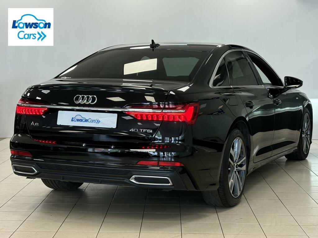 Audi A6 Saloon S Line Black #4