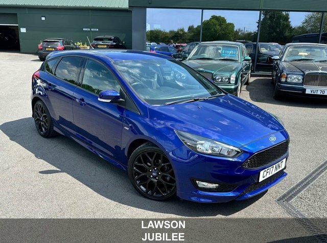 Ford Focus 1.0T Ecoboost St-line Hatchback Blue
