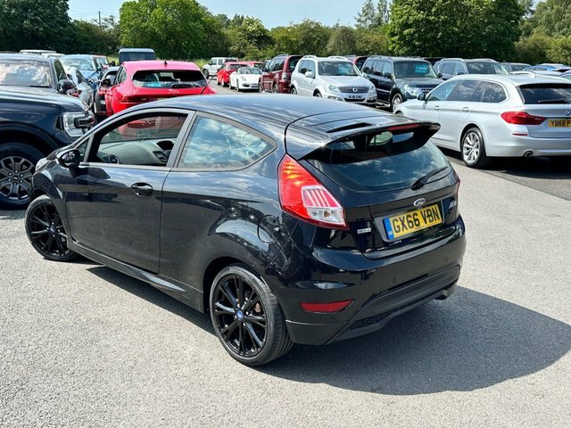 Ford Fiesta 1.0T Ecoboost Zetec S Hatchback Black #6