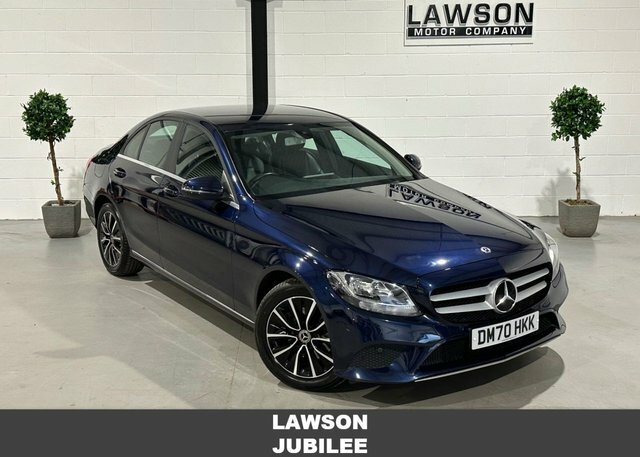 Mercedes-Benz C Class 2.0 C220d Se Saloon G-tronic Euro 6 S Blue