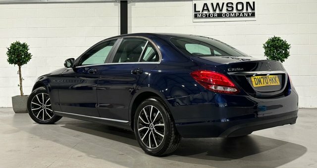 Mercedes-Benz C Class 2.0 C220d Se Saloon G-tronic Euro 6 S Blue #4