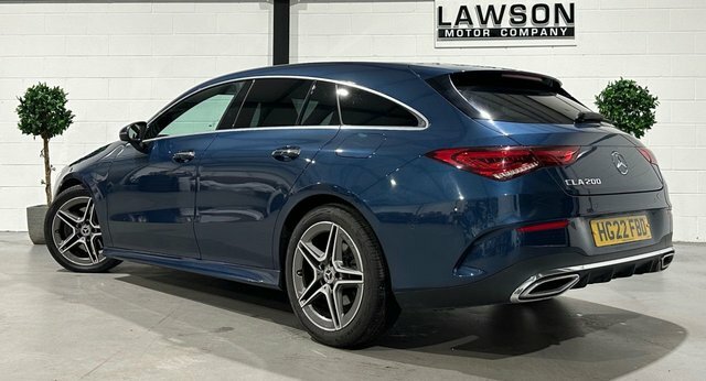 Mercedes-Benz CLA Class 1.3 Cla200 Amg Line Premium 2 Shooting Brake Blue #4