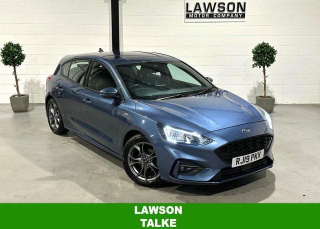 Ford Focus 1.0T Ecoboost St-line Hatchback Blue